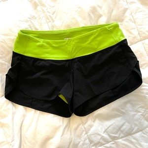 Lululemon Speed Shorts